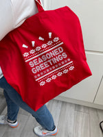 Seasoned Greetings  Boat Tote.