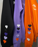 Pay Me in Love Orange Sweatshirts